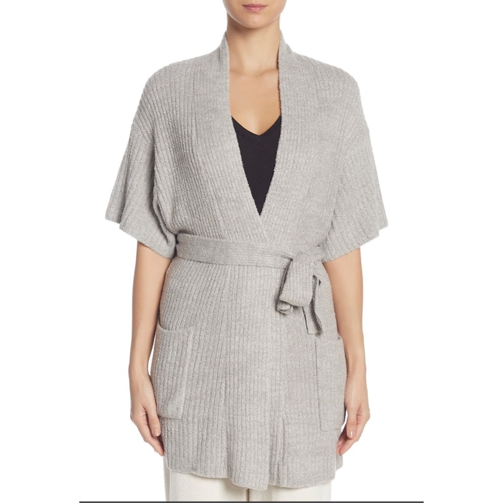 CozyChic Lite Ribbed Belted Kimono Cardigan
